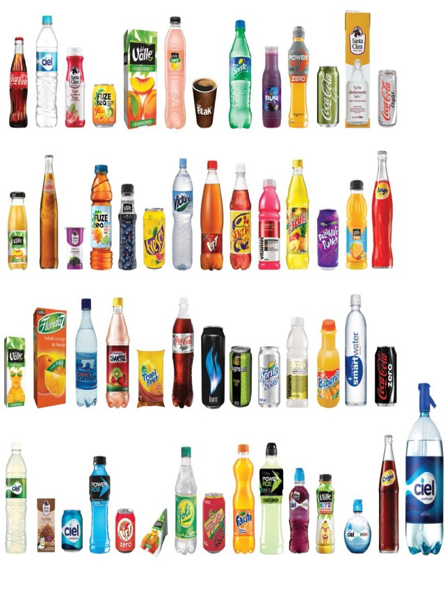 Lista 103+ Imagen todos los productos de coca cola Mirada tensa